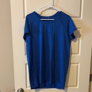 Lululemon Athletica Swiftly Tech Blue Short Sleeve T-Shirt